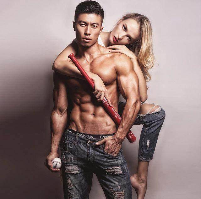 中国健身小伙成世界级模特,一身帅气肌肉受洋