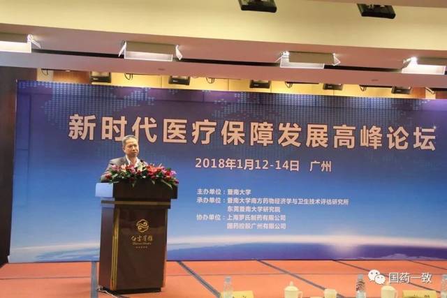 国药一致副总经理,国控广州(分销运营总部)总经理林敏发言