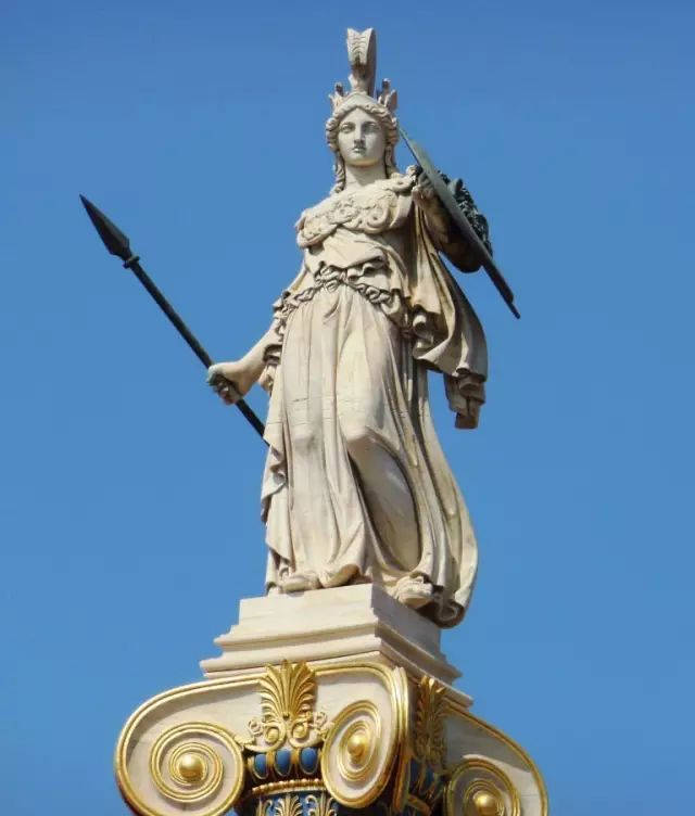 美国雅典娜女神像图片