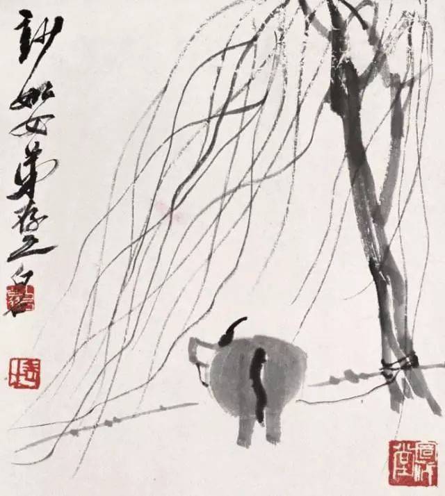 水墨中国画，留白才会美~
