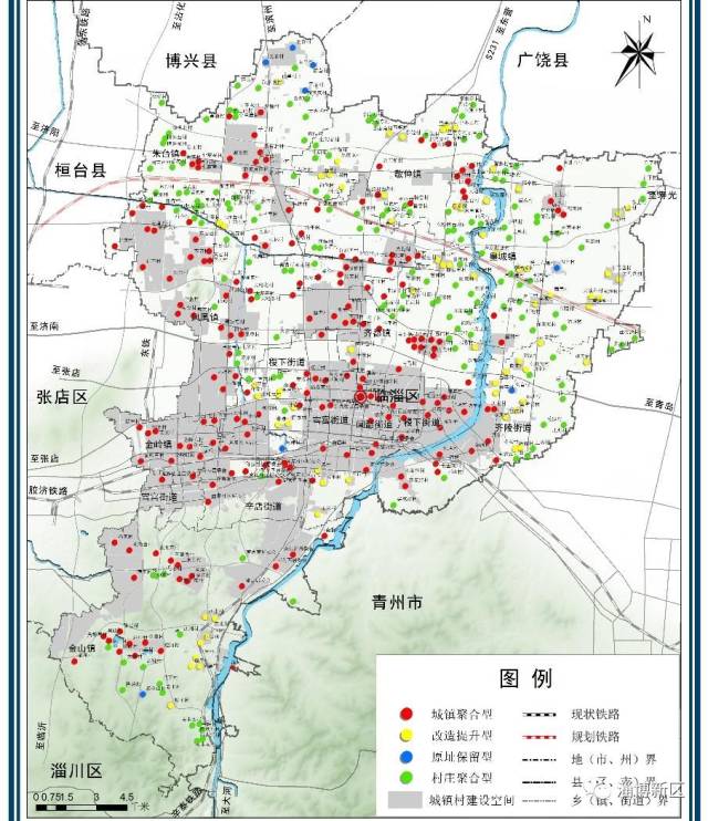 临淄区2030年规划图图片