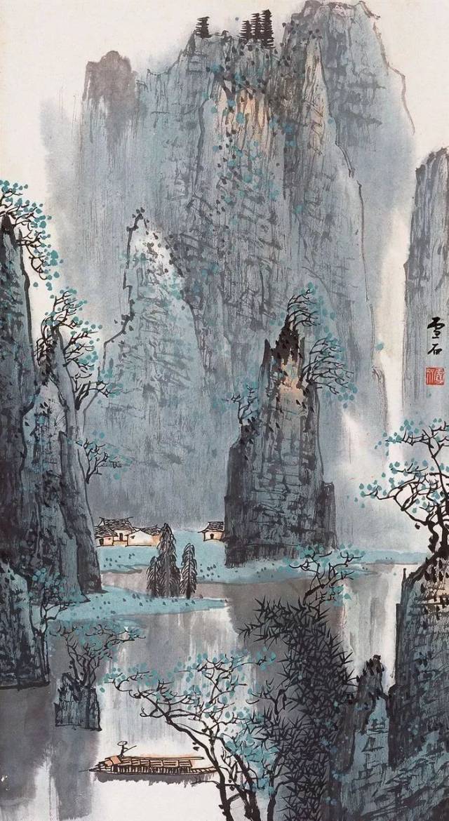 毕生经验都在这里,白雪石山水画教学视频并最