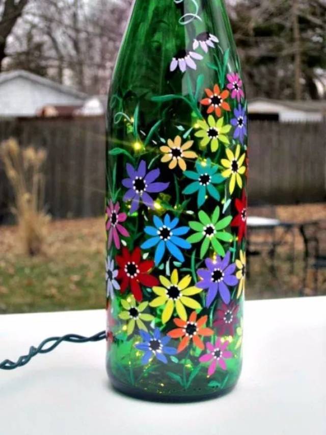 巧妈手工简单易学的瓶子彩绘你一定会喜欢