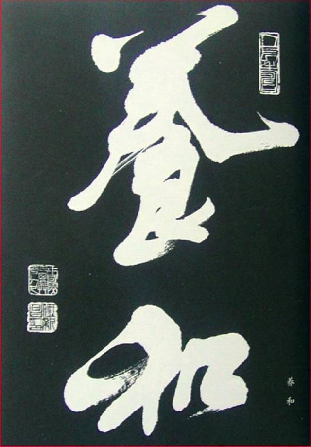 字中有画,画中有字,猴头寿创始人任新昌书法作品欣赏!