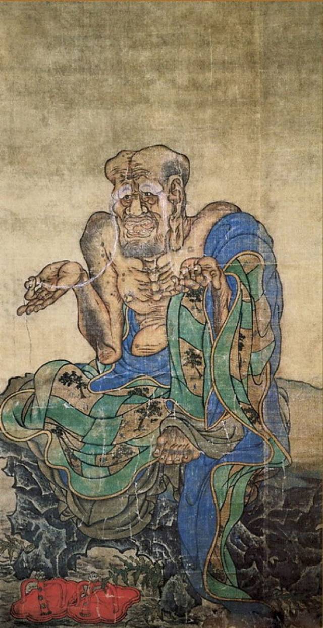 五代·贯休(传)《十六罗汉图》