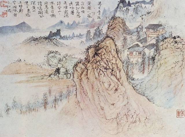 欣赏丨石涛—黄山八胜画册精品《高清》_搜狐网