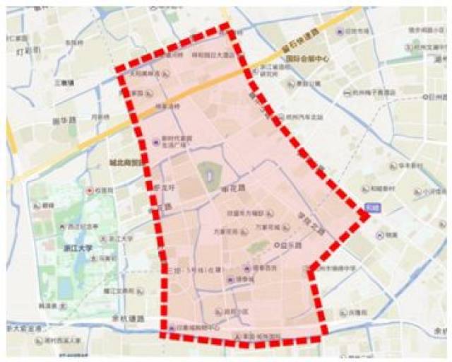 杭州市申花板块规划图片