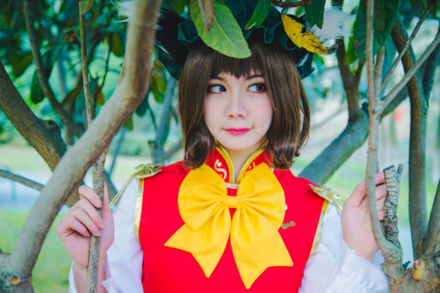 东方project 八云橙cosplay 我可不是带来好运的喵嗷