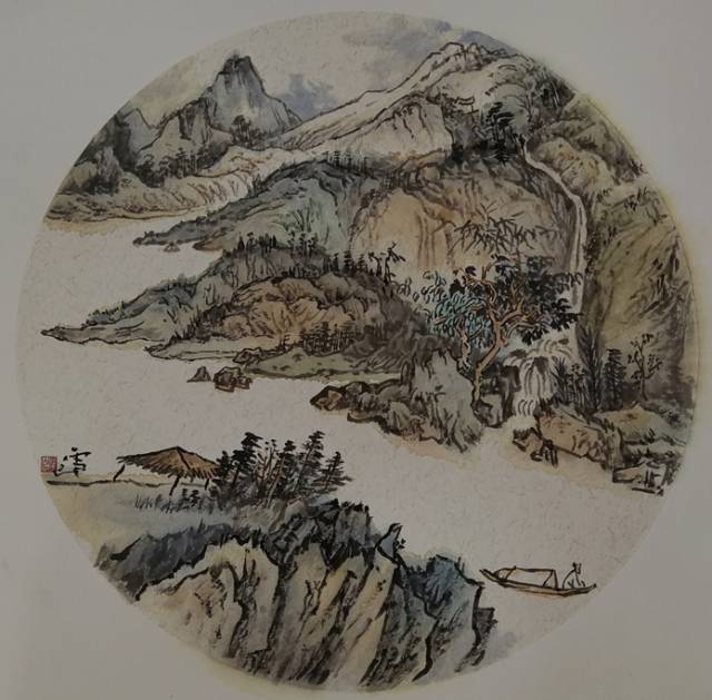 中国当代实力派山水画家李雪山作品欣赏