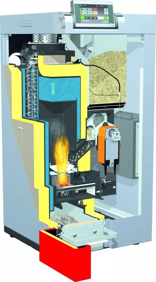 生物质颗粒燃烧炉应用原理一撇