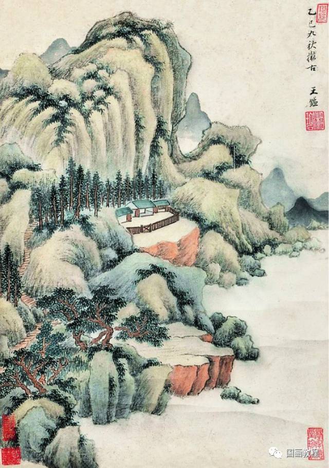 四王画派山水画作精品中的精品,快来欣赏吧