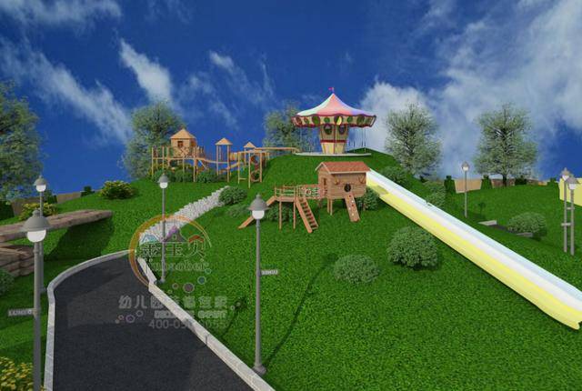 看完这些幼儿园的图片我明白了 森林小镇主题儿童