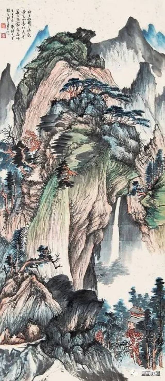 近代画家郑午昌山水画精选作品，太美了！_手机搜狐网