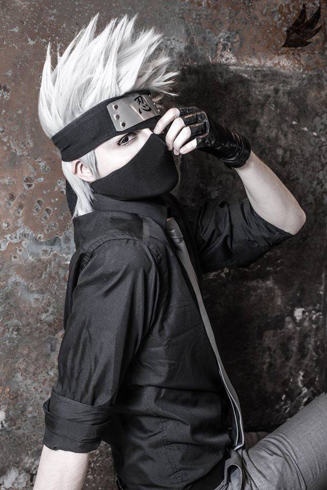 国外小哥cos卡卡西完美还原 真人版的绝佳人选