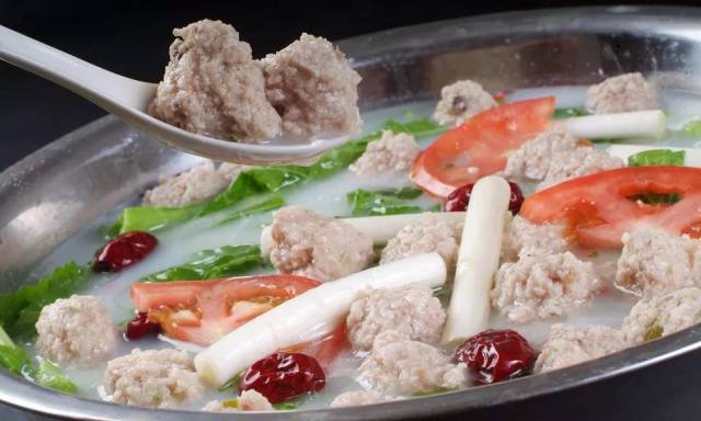 豆汤圆子火锅