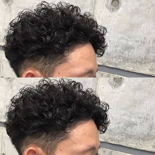 2018男士帅气烫发造型