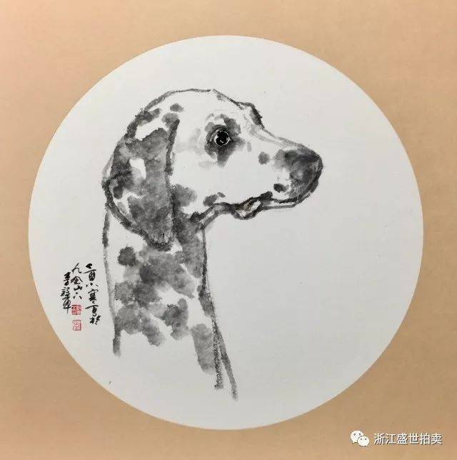 《吉犬报春》四人小品画展—李毅军