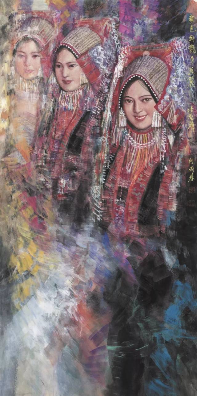 景颇族人物画,景颇族人物简笔画,景颇族人物儿童简笔画_大山谷图库