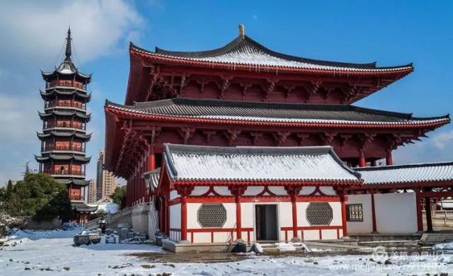 【驚豔】我見過泰興最美的雪景——慶雲禪寺冬韻