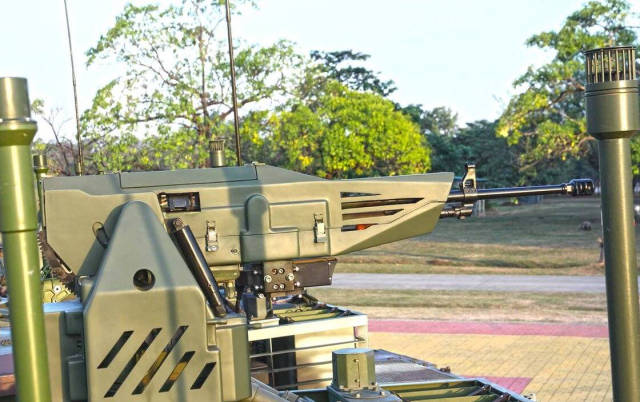 遥控机枪细节图,做工精致.