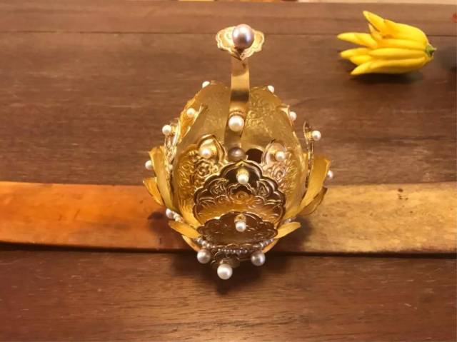 玉清如意冠,通奕法师设计,古琅文化出品