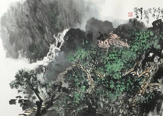 鉴赏|画家张际才写意山水册页之一