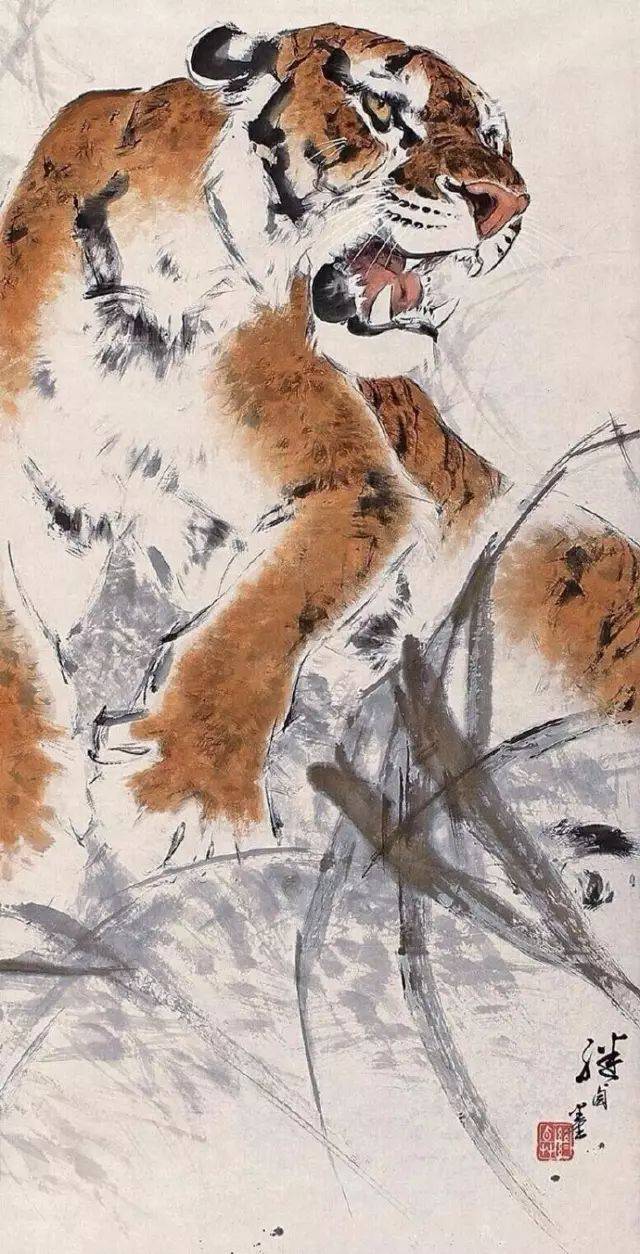 继卣画虎，史上一绝！_搜狐网