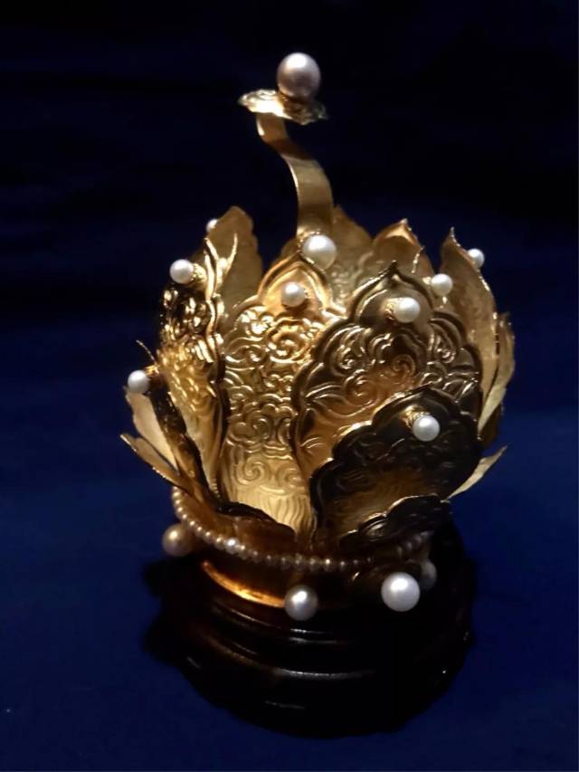 玉清如意冠,通奕法师设计,古琅文化出品