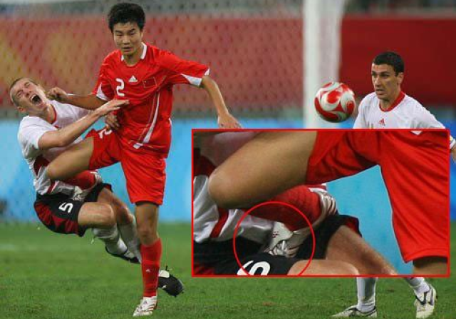 盘点中国足坛上的暴力犯规_手机搜狐网