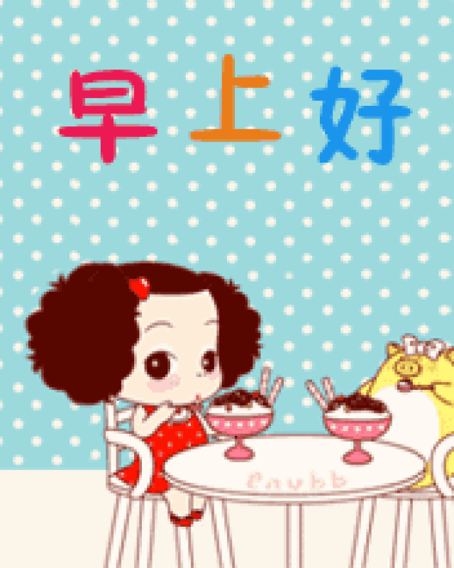 早上好2018表情早上好问候语