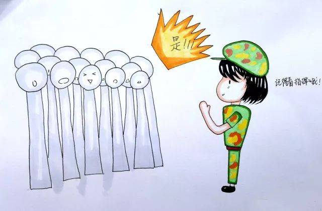 【林风绿营23】军训最美瞬间(五)书法绘画作品