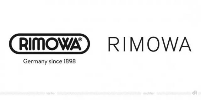 德国高端行李箱品牌日默瓦(rimowa)也换新logo啦!