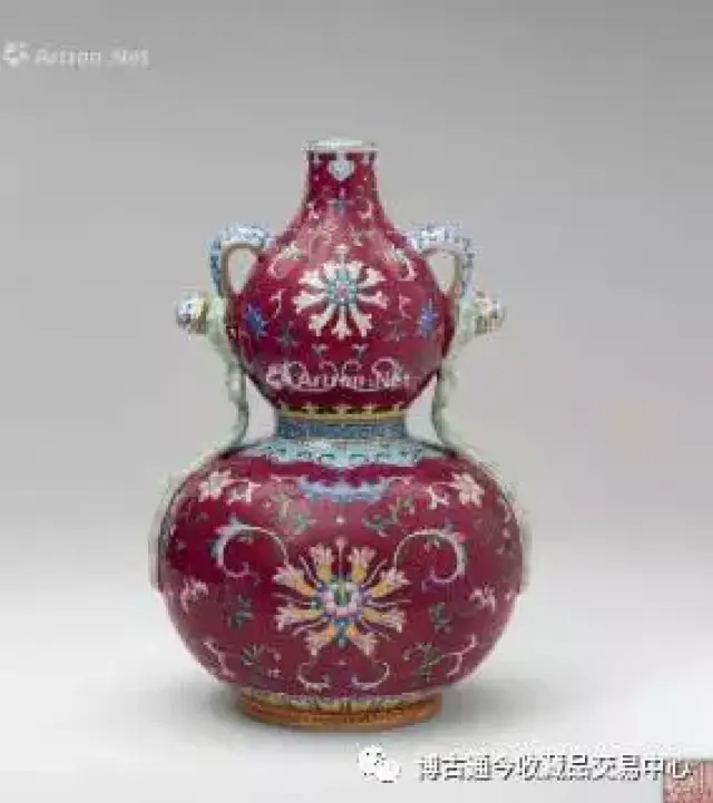 乾隆粉彩葫芦瓶拍卖价格_搜狐网
