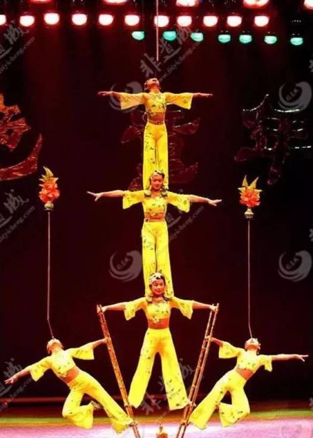 传统非遗聊城杂技