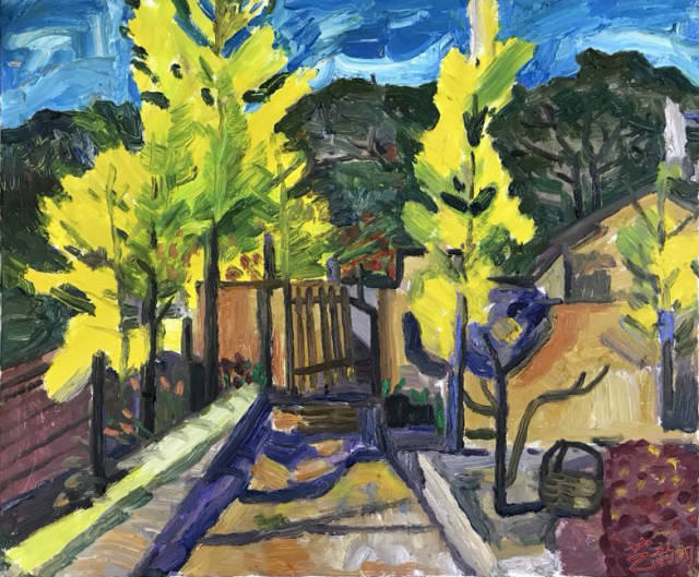 待到繁花烂漫时 她在丛中笑——品读艺术家高燕翎老师的油画之旅