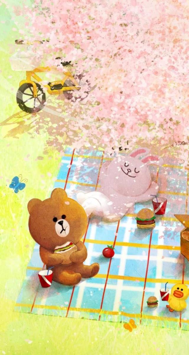 送你|布朗尼&可妮兔的幸福生活