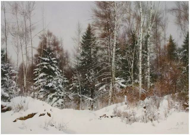 中西方艺术家笔下的冬日雪景_搜狐网