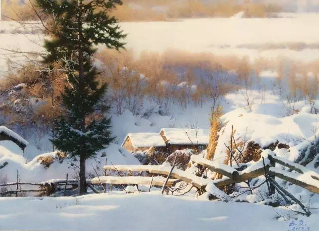 中西方艺术家笔下的冬日雪景_搜狐网