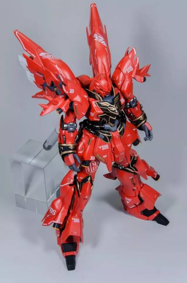 盖亚橙黄做底色) 主体黑:田宫珐琅消光黑 喷口黑:盖亚nazca冰霜黑