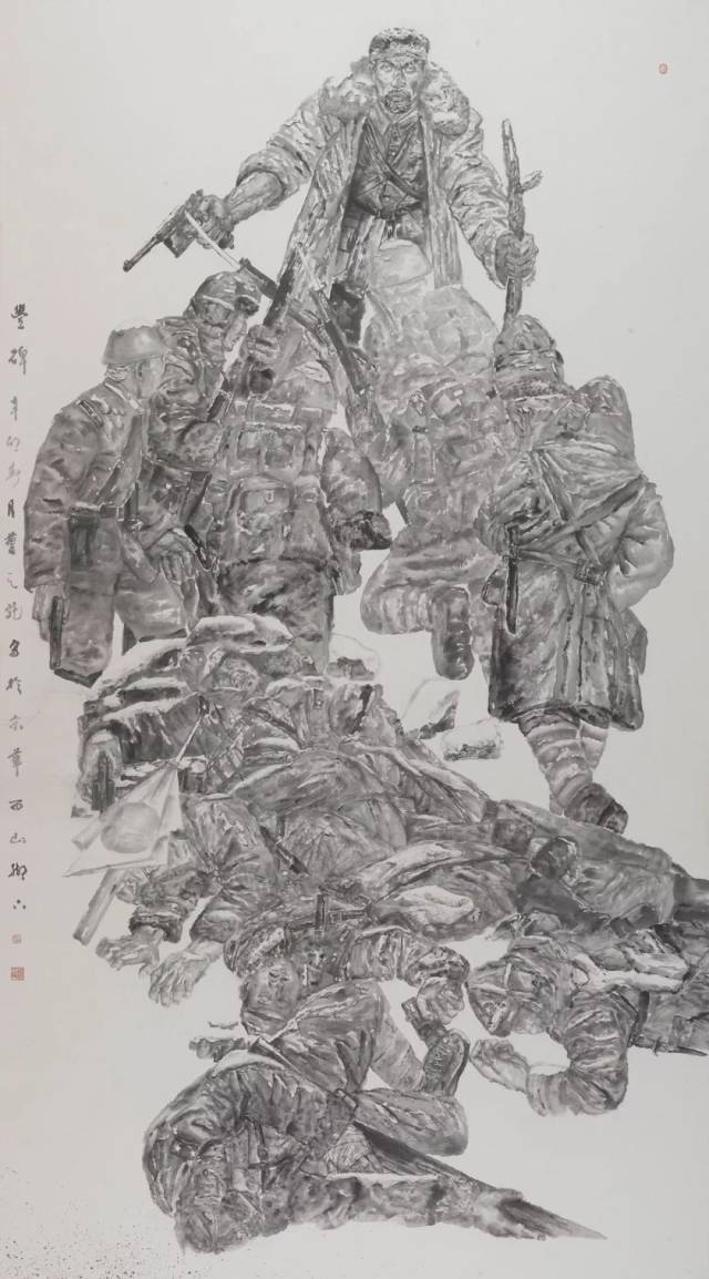 2016年毕业于解放军艺术学院军旅中国画专业,师从