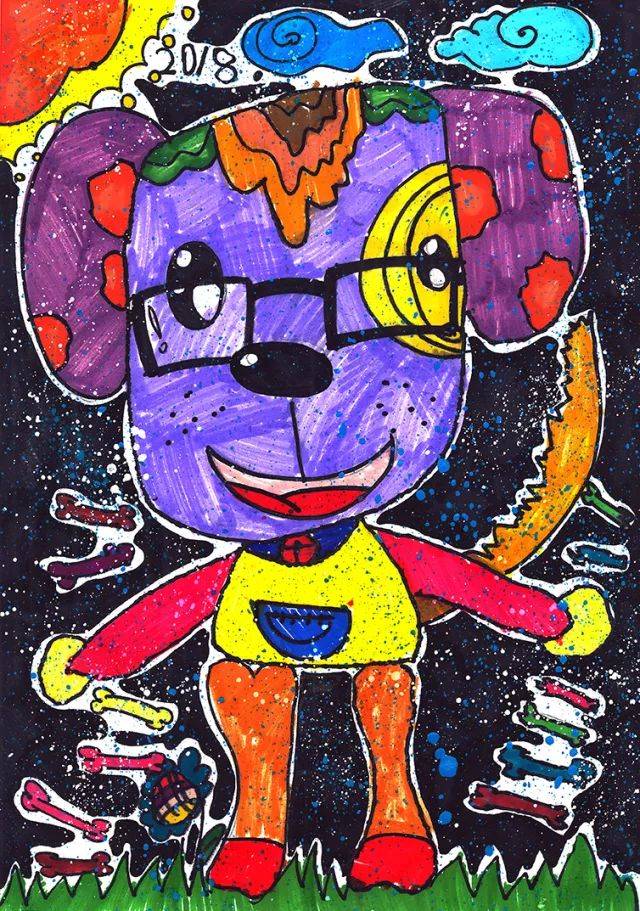 "光谱杯中国小画家"2018生肖狗少年儿童绘画大赛获奖名单