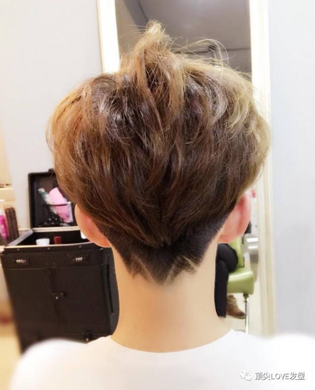 2018流行"西兰花"头