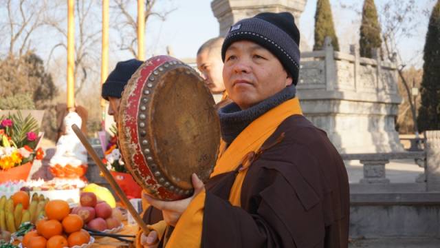 开封大相国寺:纪念净严老法师圆寂27周年法会