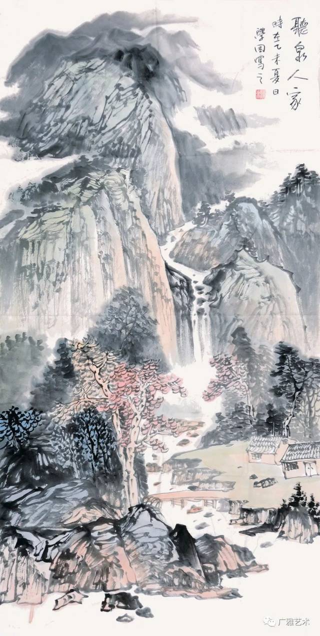 陈学同画家的山水图片