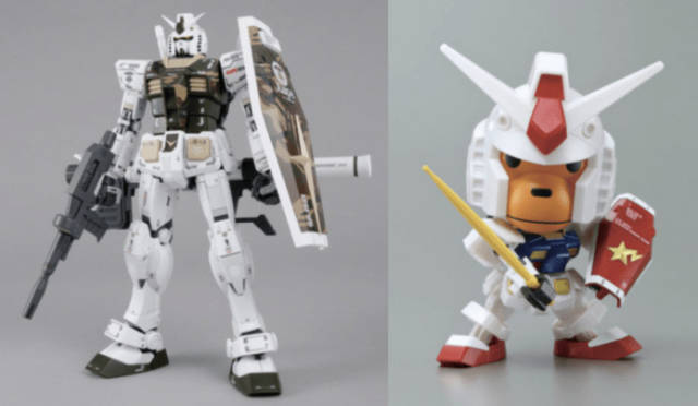 联名迷彩版高达：MG RX-78-2 x SD BABY MILO_手机搜狐网