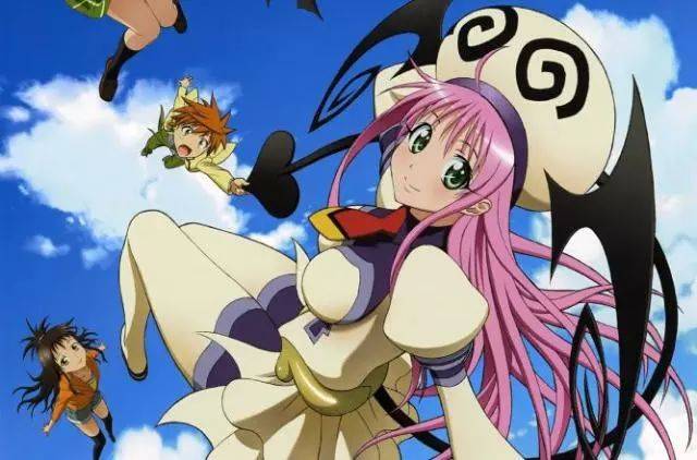 《to love》的宇宙王女拉拉萨塔琳戴比路克,为数不多切开不是黑的粉毛