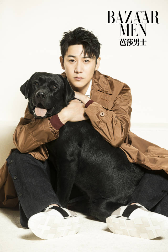 陆毅拍《芭莎男士》封面大片 随性演绎真·绅士