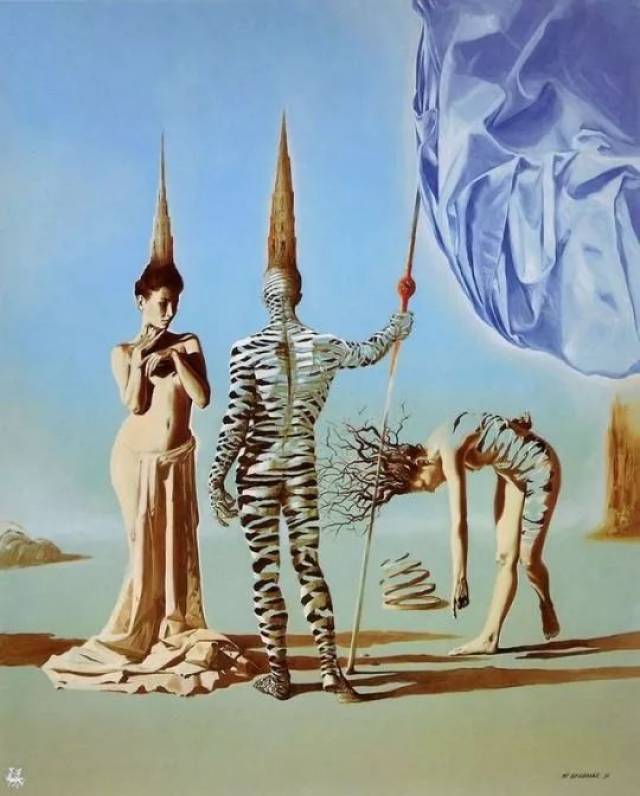 视觉体验 | 幻想现实主义画派——"不疯魔不成活"的下意识幻觉艺术