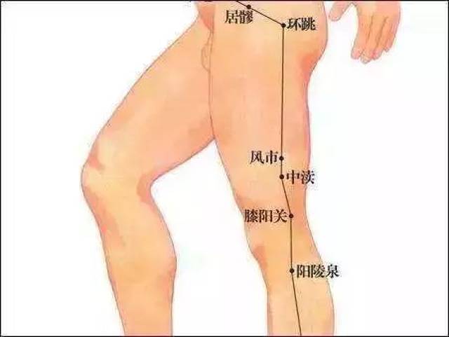 教您识穴位之风市穴:治疗风邪的要穴