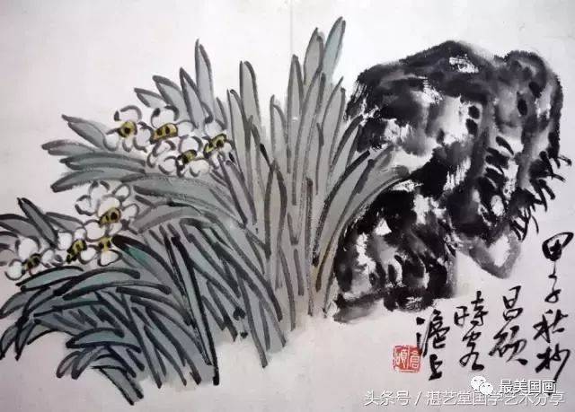 花鸟画中不可缺少的水仙花——吴昌硕_手机搜狐网